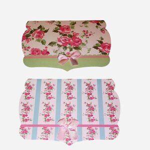 ⭐️2 for $10⭐️Shabby Chic Treasures floral print 8 piece notecard set